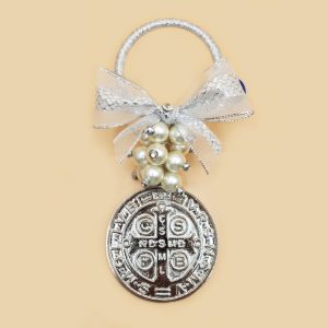 BH111-1 S.B. PERLAS COLGANTES PLATA