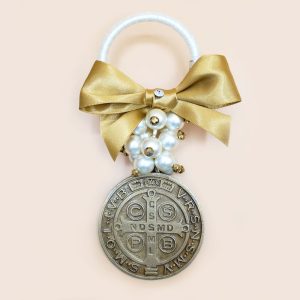 BH111 S.B. PERLAS COLGANTES BRONCE