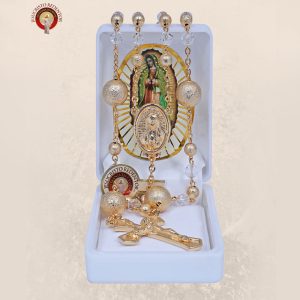 RZ13 ROSARIO DIAMANTADA #6 C/OCHABA. ORO